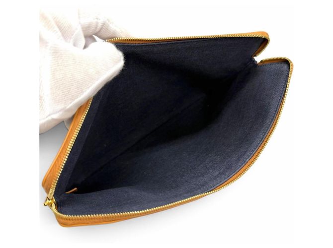 Céline Celine Cuile Triomphe Small Pouch Marineblau - Ansicht 6