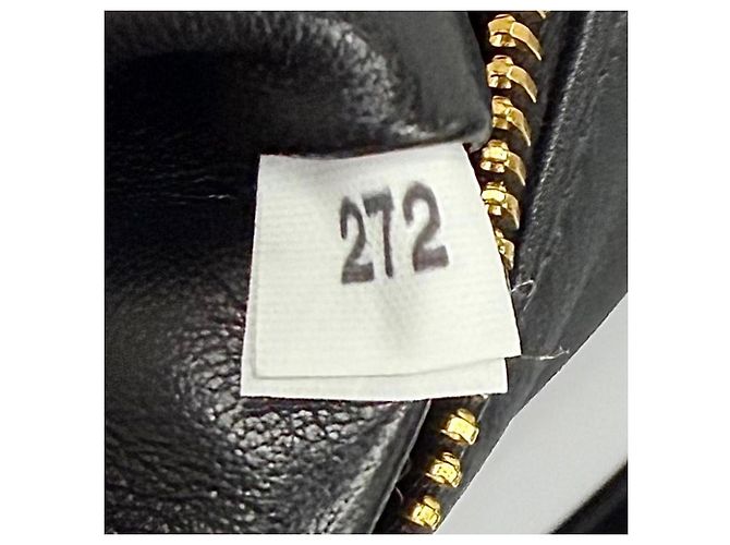 Bolsa de Ombro Prada Aimé Large em Couro Grão Macio Preto - vista 14