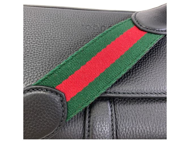 Gucci 821623 Borsa a tracolla 2-Way Nero - vista 10