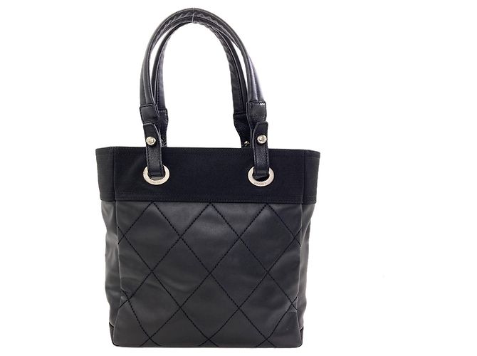 Chanel Paris Biarritz Tote PM Negro - vista 2