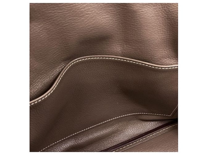 Hermès Borsa Hermes Birkin 30 in Etoupe Gray Taupe - vista 12