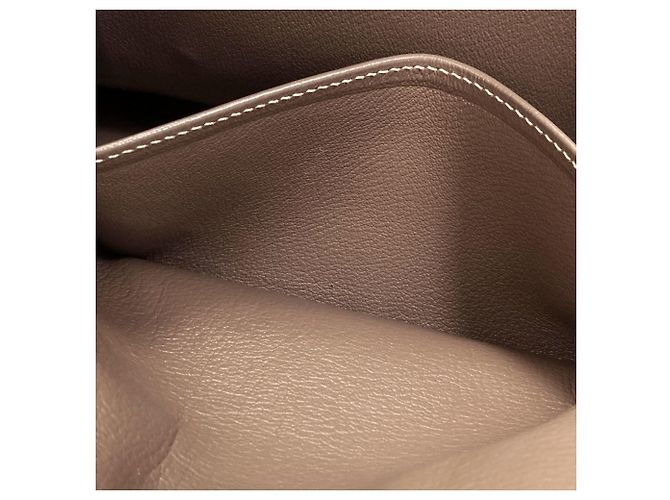 Hermès Borsa Hermes Birkin 30 in Etoupe Gray Taupe - vista 14