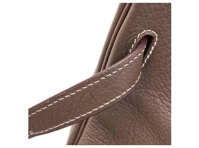 Hermès Borsa Hermes Birkin 30 in Etoupe Gray Taupe - vista 17