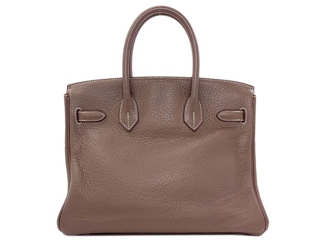Hermès Borsa Hermes Birkin 30 in Etoupe Gray Taupe - vista 2
