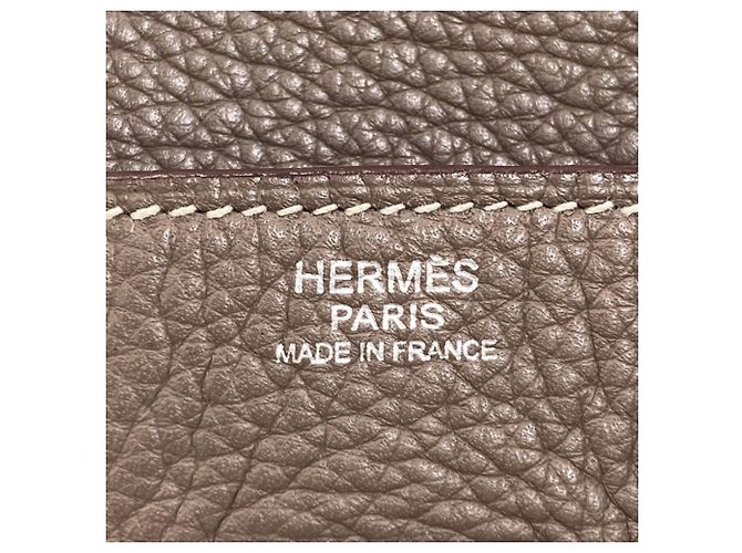 Hermès Borsa Hermes Birkin 30 in Etoupe Gray Taupe - vista 6