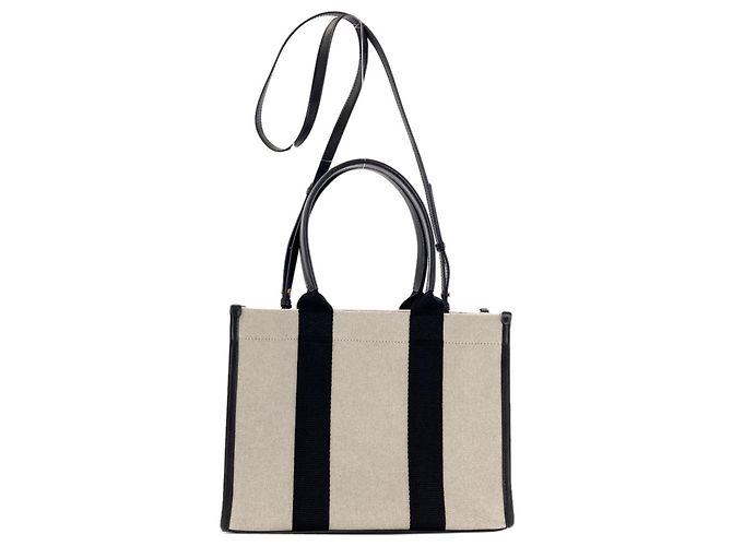 Balenciaga 671402 Hardware Borsa a mano piccola 2-Way Nero Bianco - vista 2