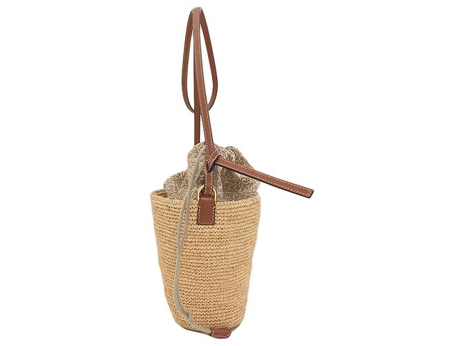 Bolsa de Ombro Loewe Slit Pochette Marrom - vista 3