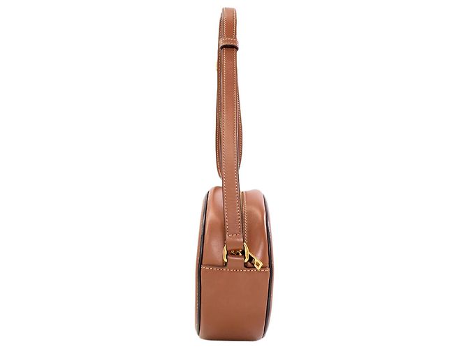Céline Celine Oval Purse Cuir Triomphe Schultertasche Braun - Ansicht 3