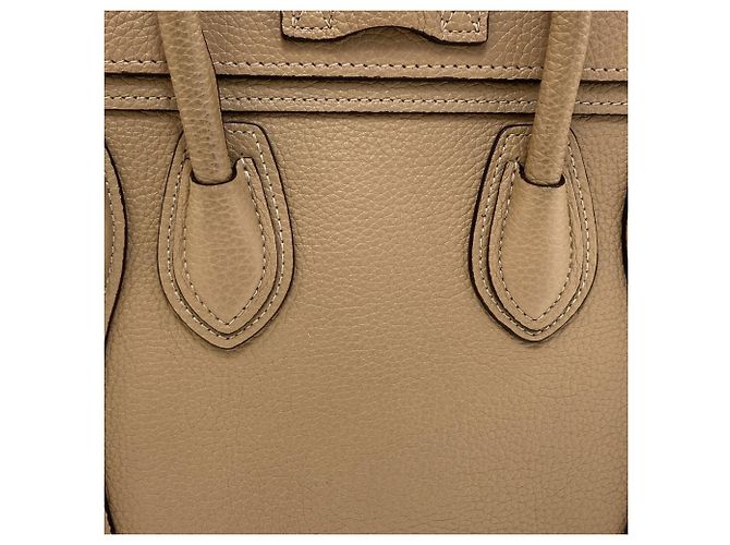 Céline Celine Luggage Nano 2-Way Handtasche Braun - Ansicht 10