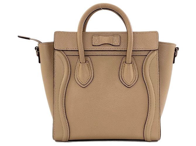 Céline Celine Luggage Nano 2-Way Handtasche Braun - Ansicht 2