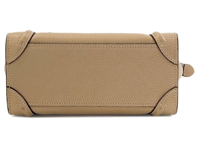 Céline Celine Luggage Nano 2-Way Handtasche Braun - Ansicht 4