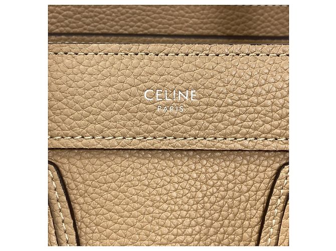 Céline Celine Luggage Nano 2-Way Handtasche Braun - Ansicht 6