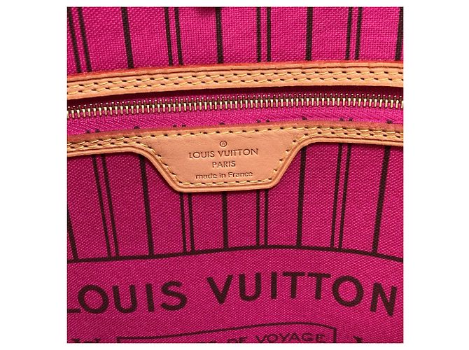 Saco Tote Louis Vuitton Monogram Neverfull GM Rosa Monograma - vista 6