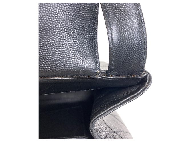 Bolso Chanel Coco Mark Matelassé Negro - vista 14