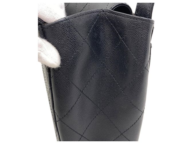 Bolso Chanel Coco Mark Matelassé Negro - vista 16
