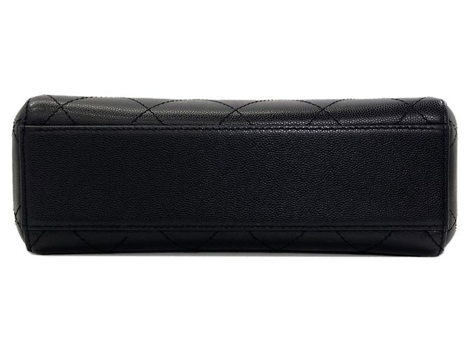 Bolso Chanel Coco Mark Matelassé Negro - vista 4