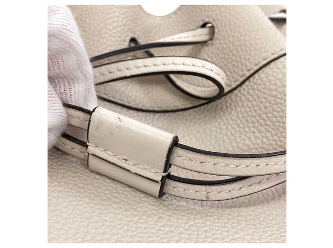 Borsa 2-Way Loewe Hammock Mini in vitello bianco - vista 12