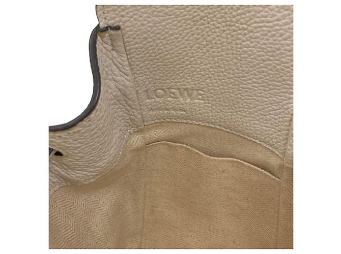 Borsa 2-Way Loewe Hammock Mini in vitello bianco - vista 6