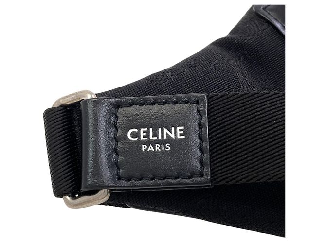 Céline Bolso bandolera Celine Triomphe Jacquard Negro - vista 6