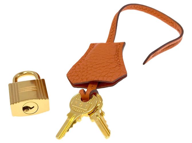 Hermès Borsa Hermes Kelly 28 Arancione - vista 10