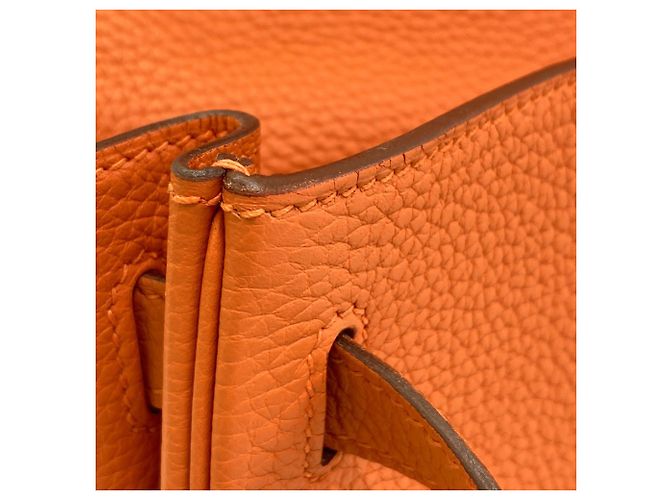 Hermès Borsa Hermes Kelly 28 Arancione - vista 12
