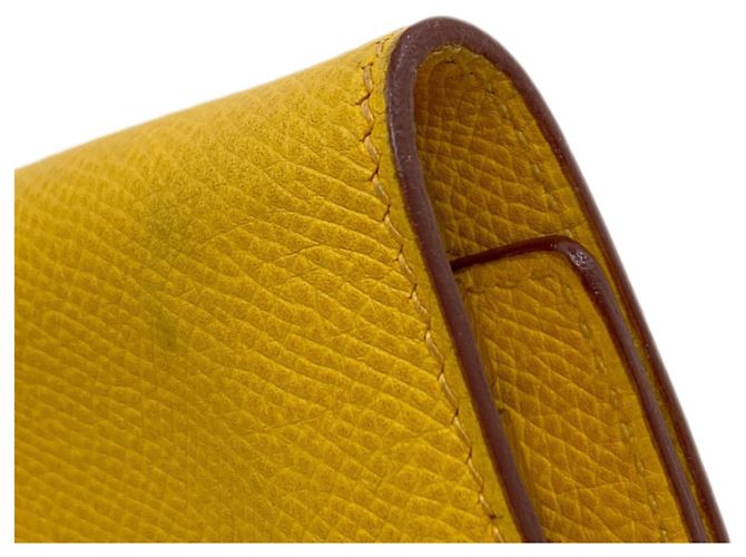 Hermès Hermes Sellier Etuicle 4 Key Case Gelb - Ansicht 9