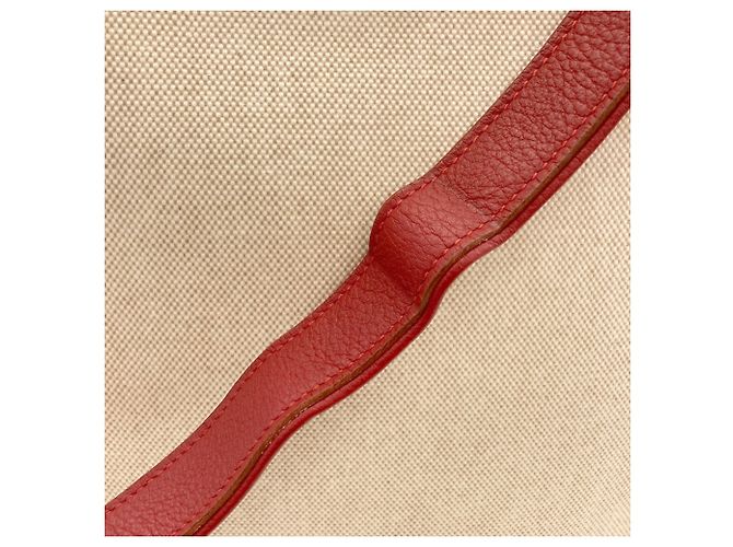 Hermès Borsa a tracolla Hermes Victoria Gold Hardware Rosso - vista 14