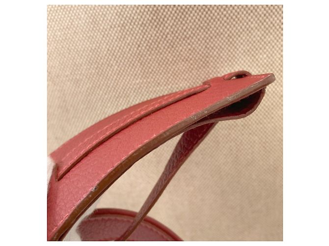 Hermès Borsa a tracolla Hermes Victoria Gold Hardware Rosso - vista 15