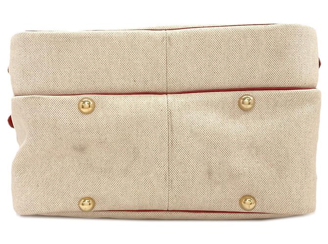 Hermès Borsa a tracolla Hermes Victoria Gold Hardware Rosso - vista 4