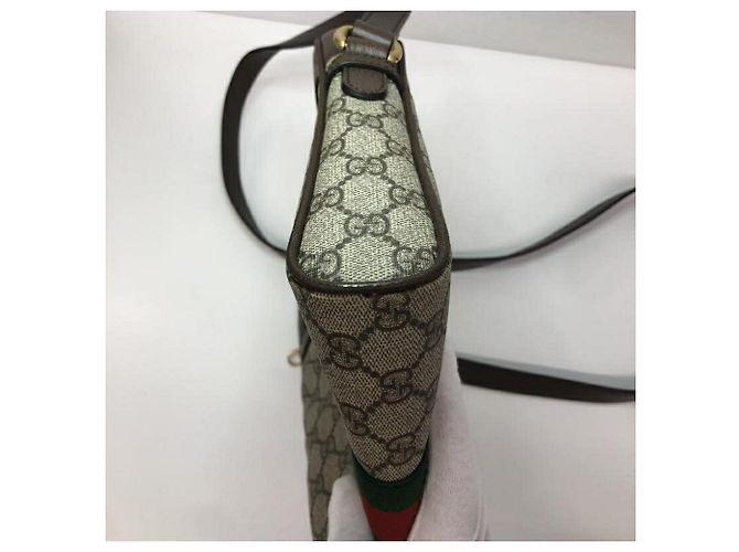 Borsa a tracolla piccola Gucci Ophidia GG - vista 3