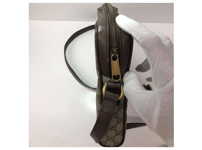 Borsa a tracolla piccola Gucci Ophidia GG - vista 4
