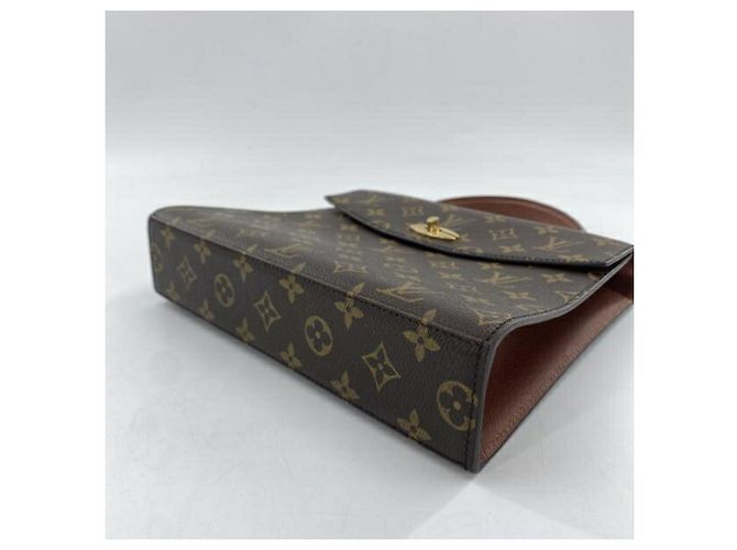 Borsa Louis Vuitton Malesherbes Marrone - vista 3