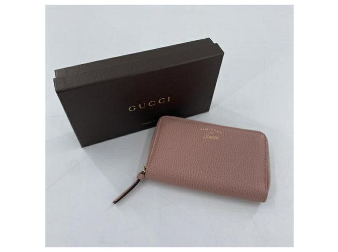 Portafoglio bi-fold Gucci rosa - vista 10