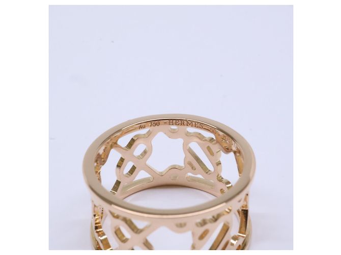Hermès Hermes 750 Chaine d'Ancre Passerelle Ring Golden - Ansicht 7