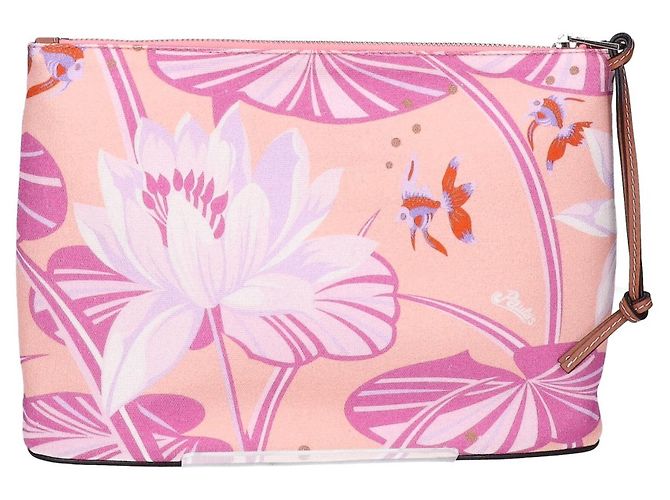 Clutch Loewe Paula's Ibiza Oblong Second Bag Rosa - vista 3