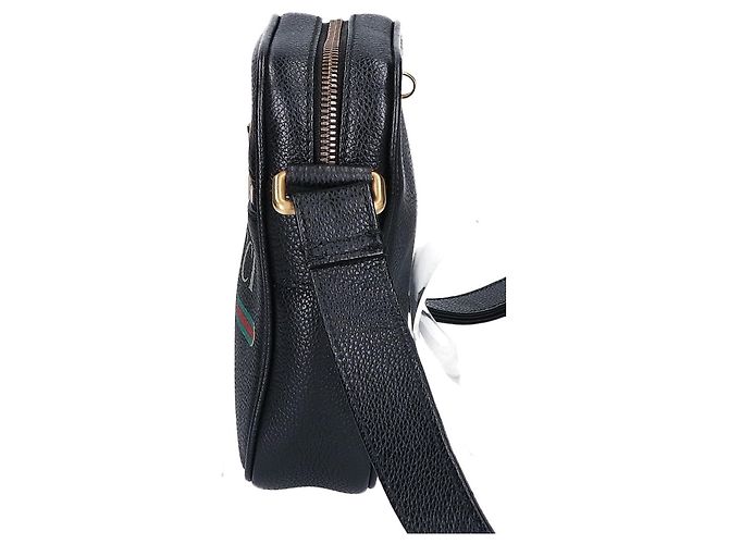Borsa a tracolla GUCCI 574803 Logo Print Nero - vista 2