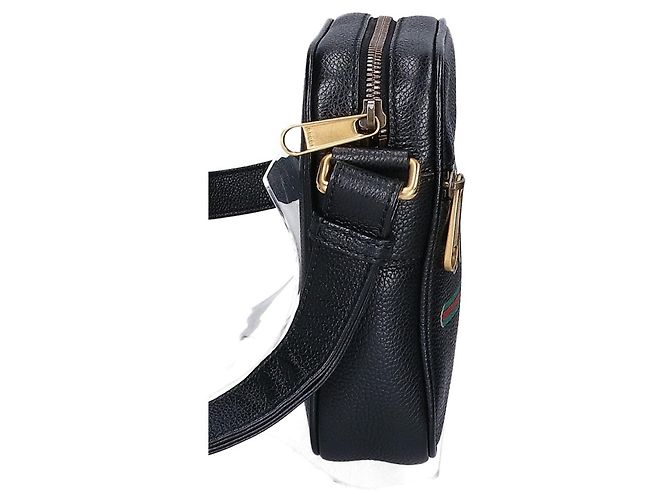Borsa a tracolla GUCCI 574803 Logo Print Nero - vista 4