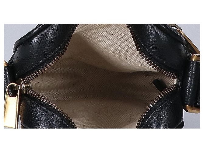 Borsa a tracolla GUCCI 574803 Logo Print Nero - vista 6
