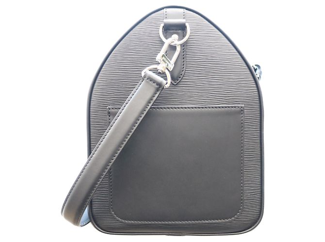 Borsa Boston Louis Vuitton in pelle Epi nera Nero - vista 2