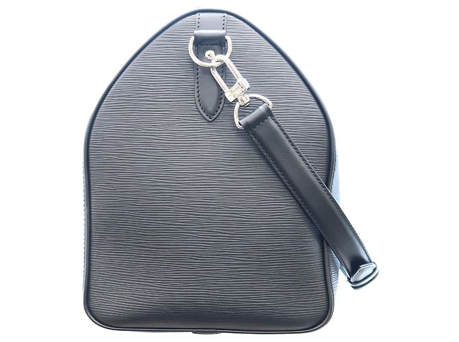 Borsa Boston Louis Vuitton in pelle Epi nera Nero - vista 4