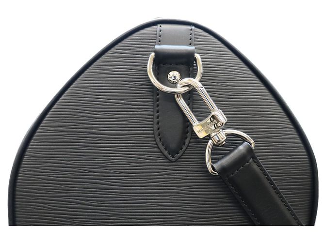 Borsa Boston Louis Vuitton in pelle Epi nera Nero - vista 6