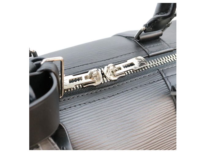 Borsa Boston Louis Vuitton in pelle Epi nera Nero - vista 8