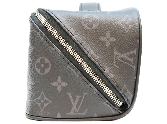 Necessaire Louis Vuitton Monogram Eclipse Nero - vista 2