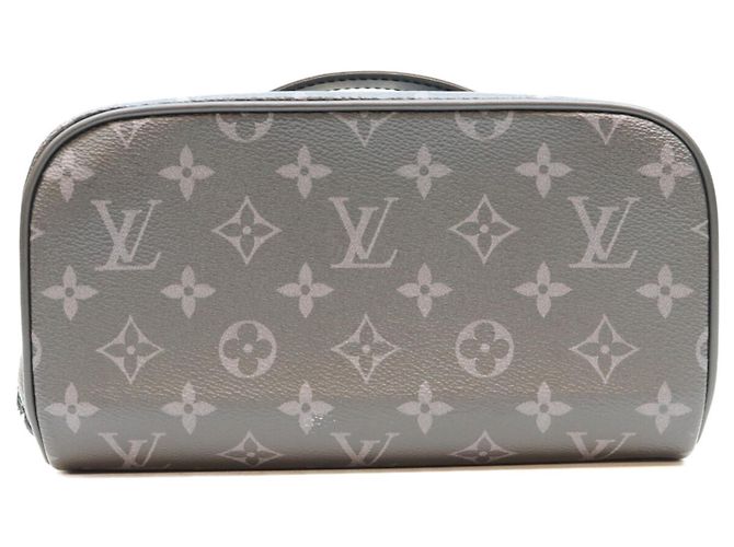 Necessaire Louis Vuitton Monogram Eclipse Nero - vista 3