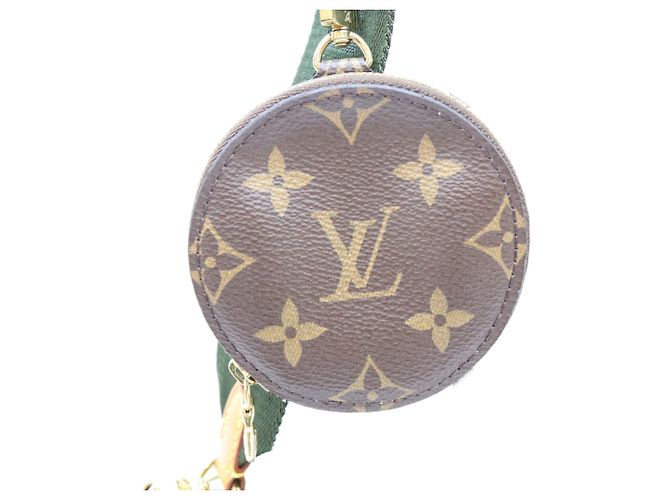 Louis Vuitton Monogram Khaki Multipochette Accessoires Schultertasche Braun - Ansicht 7