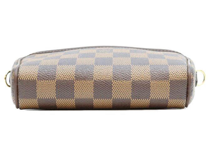 Borsa a tracolla Louis Vuitton Damier Pochette Ipanema Marrone - vista 5