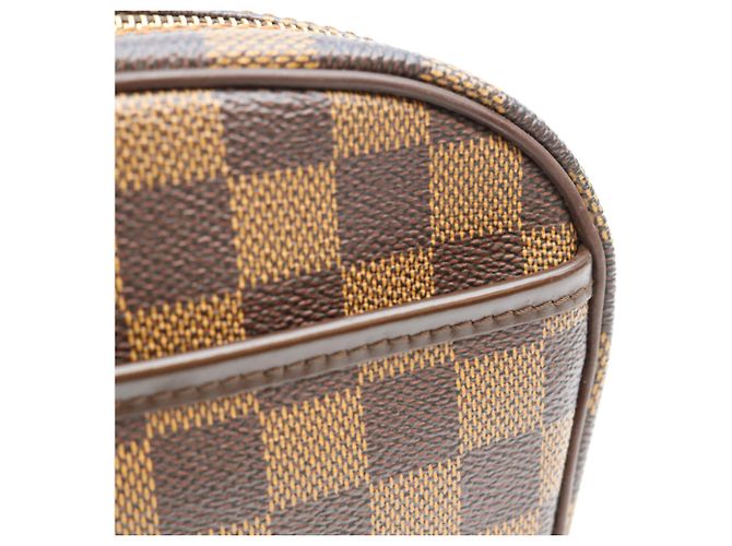 Borsa a tracolla Louis Vuitton Damier Pochette Ipanema Marrone - vista 6