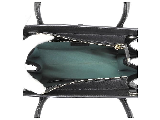 Borsa in pelle BVLGARI Bulgari Alba Nero - vista 5