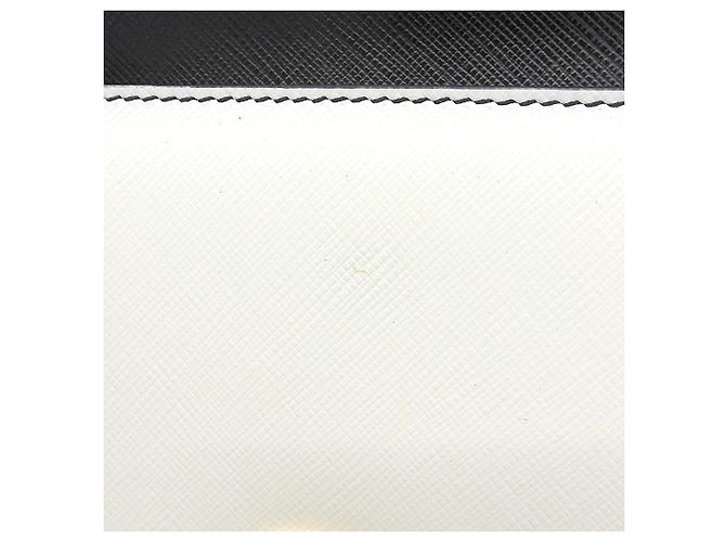 Borsa a tracolla Salvatore Ferragamo Vara Ribbon Nero Bianco - vista 8