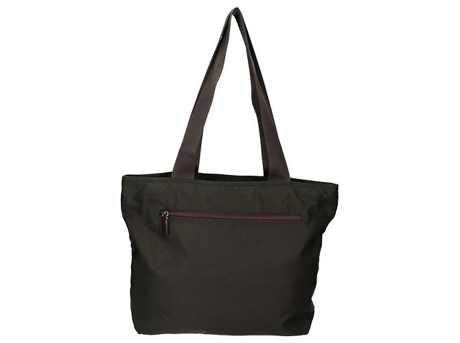 Bolso Tote Prada de nailon caqui - vista 3